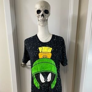 Marvin the Martian All Over Print Men’s T-Shirt, Sz M